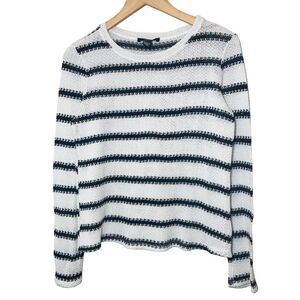 FOREVER 21 Striped Knit Pullover Sweatshirt Sweater - Size Small